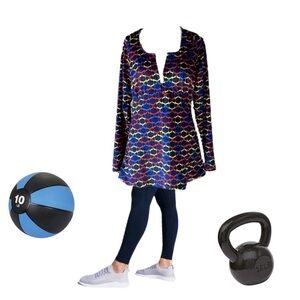 37.  Merrell Opti-wick Top Tunic Size M